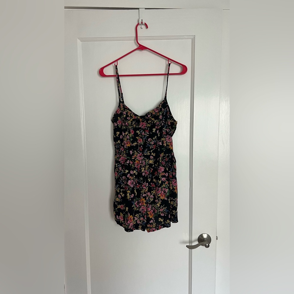 Floral Romper Shorts